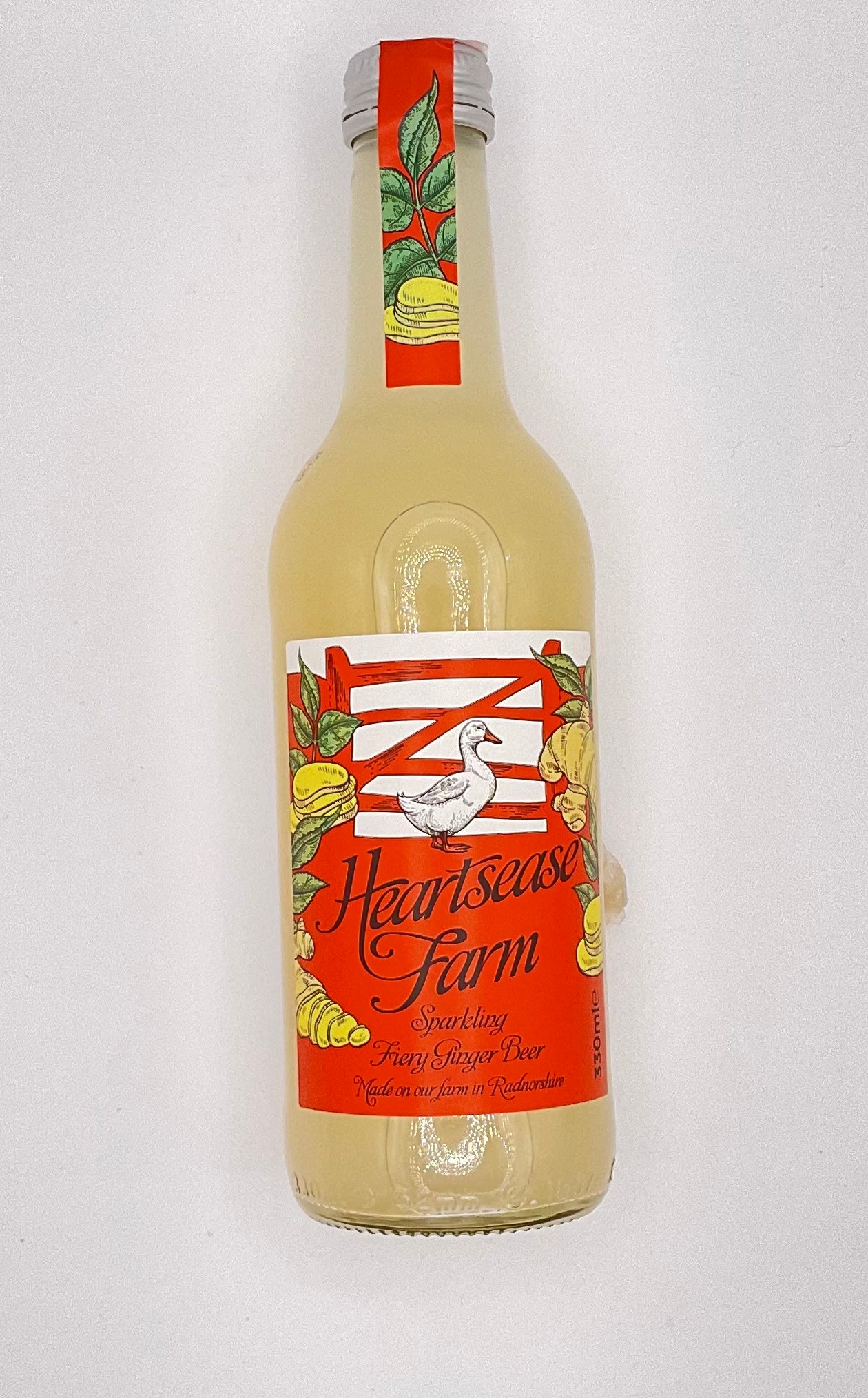 Heartease Farm - Sparkling Fiery Ginger Beer 330ml