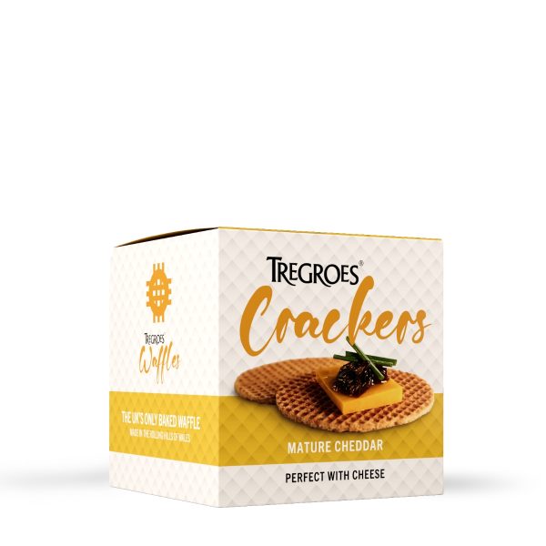 Tregroes Crackers - Mature Cheddar