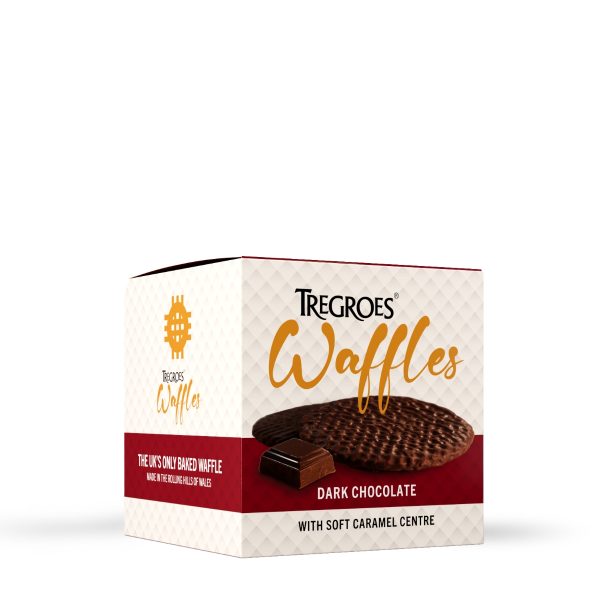 Tregroes dark chocolate Waffles - 270g