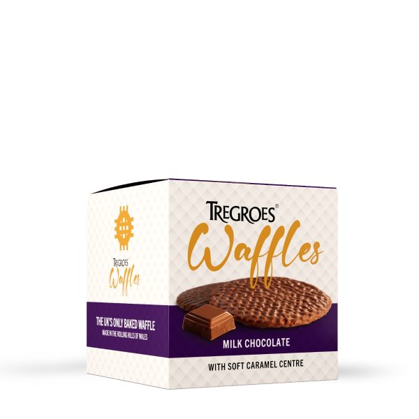 Tregroes milk chocolate Waffles - 270g